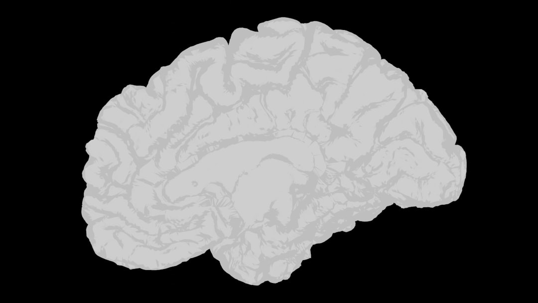 Brain scan showing neural activity. A visual representation of the connection between sexual energy and brain function.