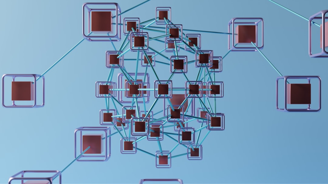Network diagram showing traffic being routed through different nodes and a central server.